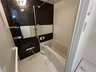 ユニットバスは省スペースでありながら、シンプルな設計と使いやすさを備え、簡便なメンテナンスが可能です。またミラー・小物置き場もあり便利です。