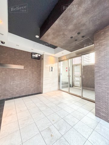 リッツ・アヴェニューのエントランス|清潔なエントランス♪