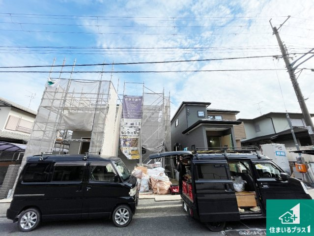 奈良市帝塚山　第8期　新築一戸建ての外観|お近くの同じ売主さんが建築したお家をご案内致します。実際に使われている設備をご覧ください。
