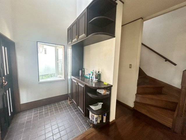 大網白里市戸建ての玄関