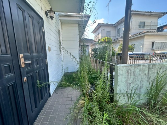 大網白里市戸建ての庭