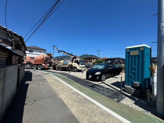 ーBloomーブルームー小倉北区今町2丁目2期　【小倉北区　新築戸建て】の前面道路含む現地写真|現地撮影　2025,7,25　ーBloomーブルームー小倉北区今町2丁目2期　【小倉北区　新築戸建て】