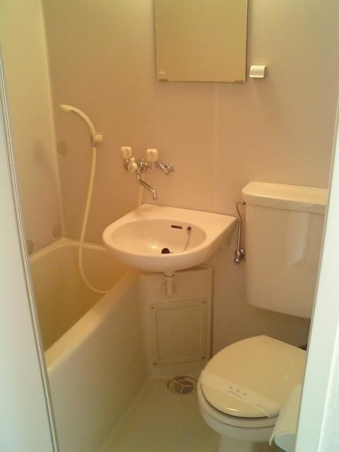 土田ハイツの浴室