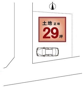 川越市砂新田　新築分譲　東武東上線『新河岸駅』徒歩19分　【高階西小学区】の区画図