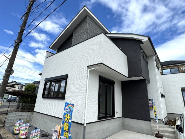 松戸市日暮２丁目新築戸建（日暮６期）の外観|2号棟外観・完成済み内覧可能です！