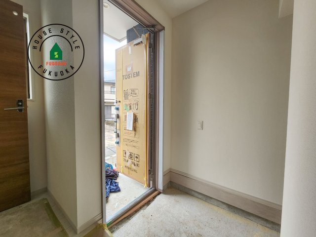 春日市大谷5丁目第3-1棟（1号棟）の防犯設備|二重ロックでしっかり防犯対策ができます。