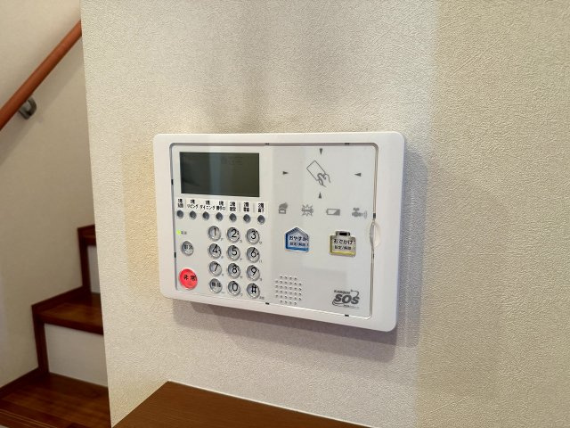 玉津町西河原戸建のセキュリティ