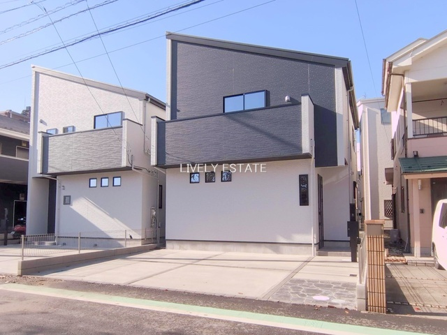 草加市手代1丁目 新築分譲住宅 全2棟 1号棟の外観