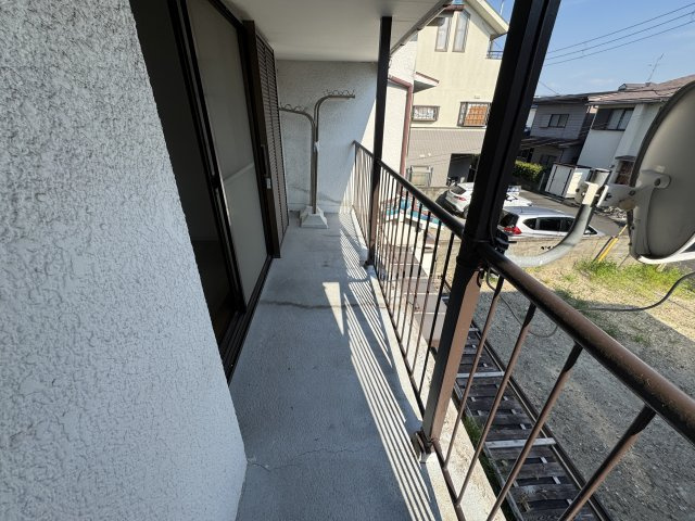 神田１丁目貸家のバルコニー