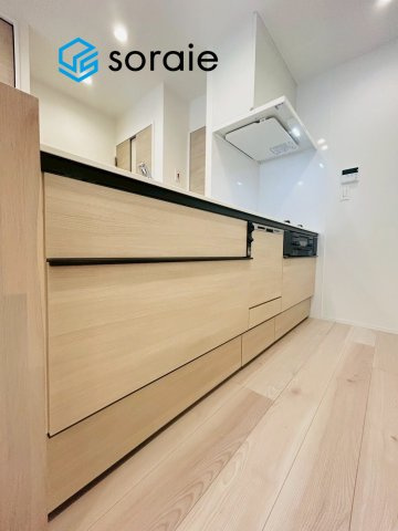 向陽ハイツＢ棟のキッチン