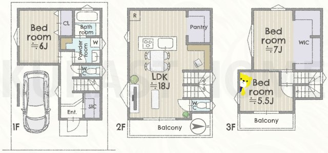 京都市右京区西京極南方町　中古戸建