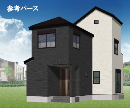 仲介手数料無料　横浜市戸塚区汲沢３丁目の外観パース