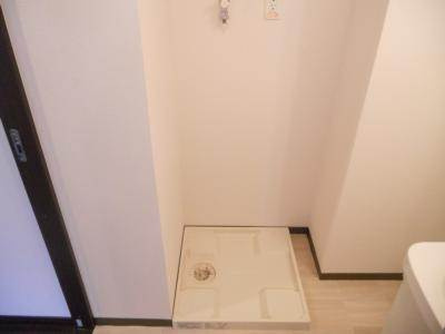 ベラジオ四条大宮Ⅱの洗面所|洗濯機室内設置可