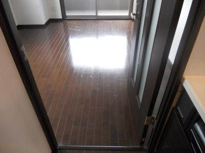 ベラジオ四条大宮Ⅱの展望|廊下から～