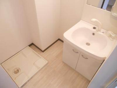 ベラジオ四条大宮Ⅱの洗面所|洗面脱衣所