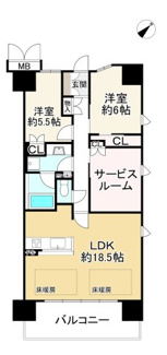 【間取り】 | エスリード守山セントラル