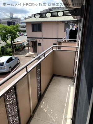 【バルコニー】 | Green Garden in GUMINOKI A棟