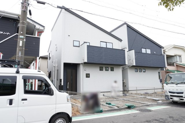 草加市手代1丁目 新築分譲住宅 全2棟 2号棟の外観