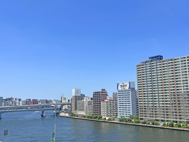 パークヴィスタ日本橋浜町　9階　角　部屋　リ　フォーム済の展望