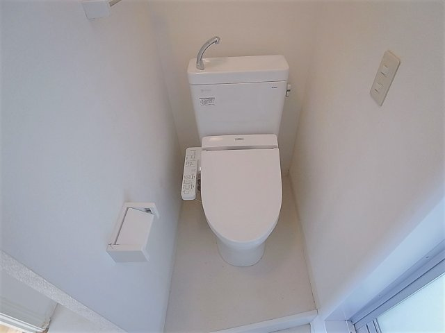 ハイツオーのトイレ|ウォシュレット機能付きトイレ