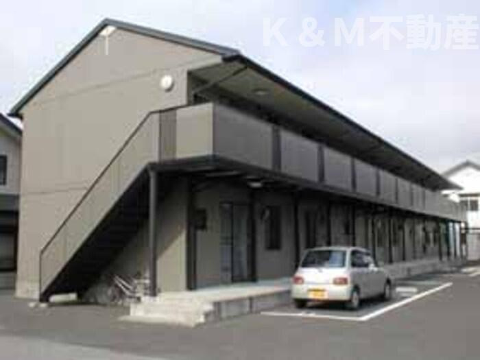 クレール新柏Bの外観|外はこのようになっています