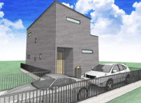 【仲介手数料無料】おうちガーデン東藤沢5期　全1棟　入間新築住宅西武ハウジングの外観パース