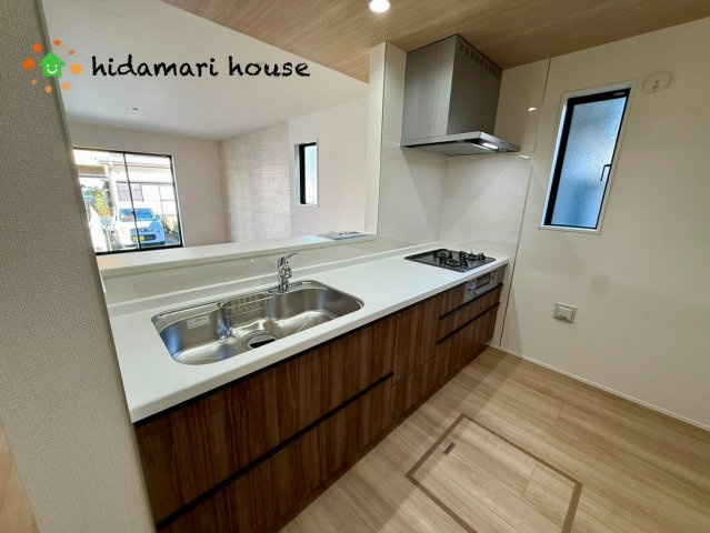 上尾市平塚11期　新築戸建　グラファーレ01のキッチン