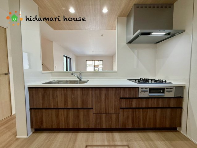 上尾市平塚11期　新築戸建　グラファーレ01のキッチン