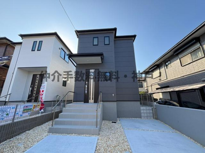 【外観】 | 神戸市西区学園東町4丁目　新築戸建1号棟　仲介手数料無料！ | 建物外観を気になさる方へ、見た目の良い物件です