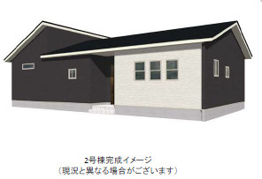 仲介手〇料不要　よかタウンBloom菊池市西寺３期【菊之池小・菊池南中】の外観パース|外観パースです