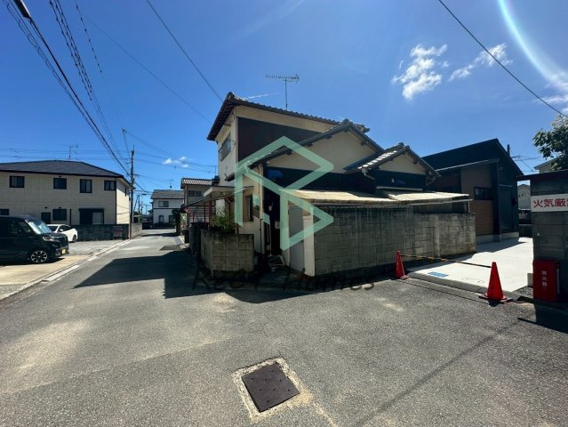揖保郡太子町東保新築戸建の前面道路含む現地写真