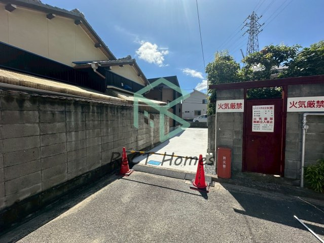 揖保郡太子町東保新築戸建の前面道路含む現地写真