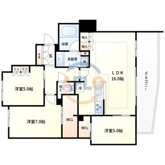 【間取り】 | リビオ玉造 | リビオ玉造　間取り