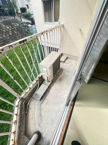 第ニ殿村マンションのバルコニー