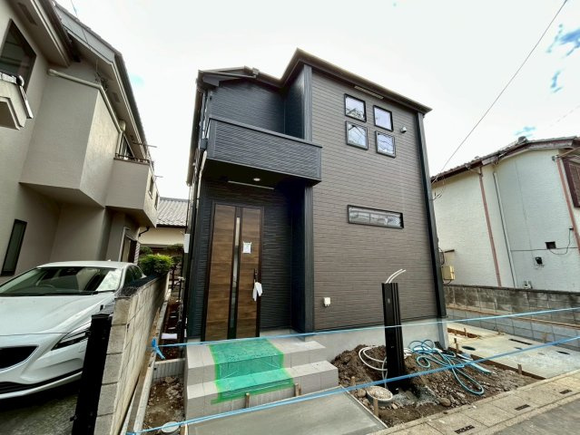 上尾市富士見4期　新築戸建　グラファーレ01の外観|現地写真