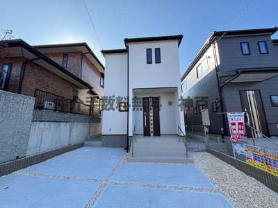 【外観】 | 神戸市西区学園東町4丁目　新築戸建2号棟　仲介手数料無料！ | 外観です