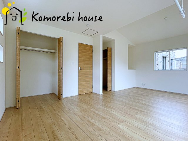 さいたま市北区大成町4丁目　新築一戸建て　ブルーミングガーデン　01の寝室|8/18　撮影