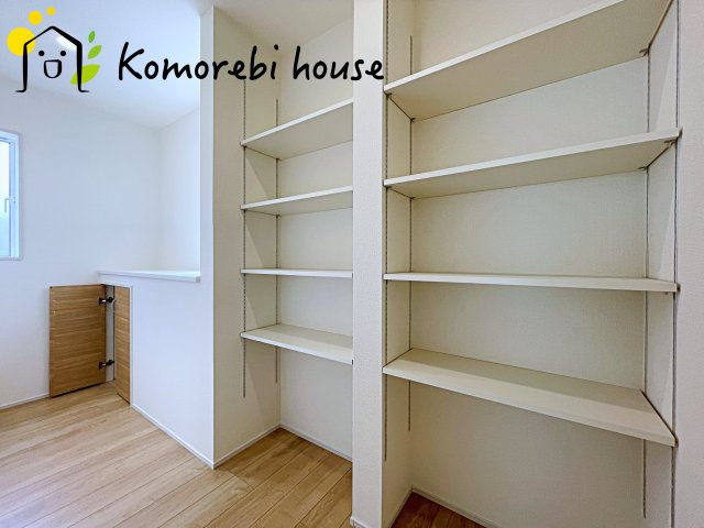 さいたま市北区大成町4丁目　新築一戸建て　ブルーミングガーデン　01の収納|8/18　撮影