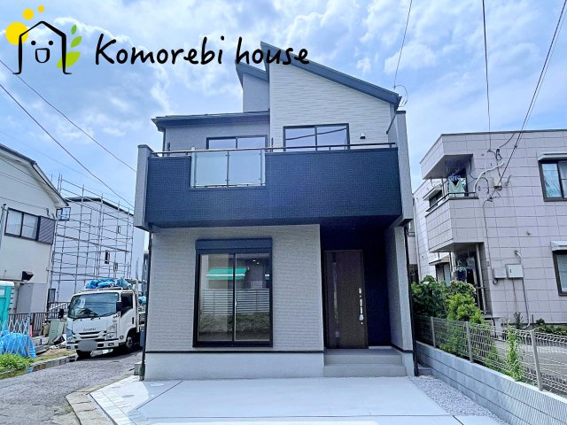 さいたま市北区大成町4丁目　新築一戸建て　ブルーミングガーデン　01の外観|8/18　撮影