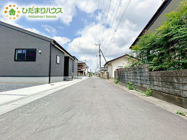 【前面道路含む現地写真】 | 笠間市旭町第12　新築戸建　3号棟 | 閑静な住宅地で叶える静かな暮らし(^^)/