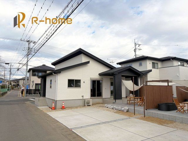 牛久市牛久町7期　新築戸建て　1号棟の外観|ご予約を頂ければ、『平日』はもちろん『早朝』や『夜間』もご見学可能です♪お気軽にお申し付けください♪