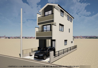 【区画図】 | 南区相武台3丁目  1号棟 4期 | 南西側約6m公道　駐車1台（ビルトインガレージ・車種によります）