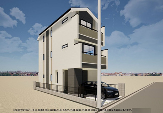 【外観】 | 南区相武台3丁目  1号棟 4期 | 2025年12月完成予定