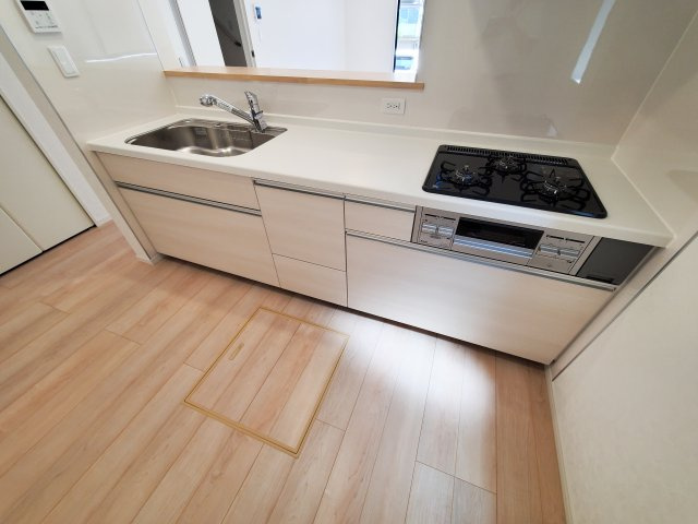 三郷市　戸ケ崎3丁目　新築戸建　全7棟のキッチン|使いやすいキッチンです