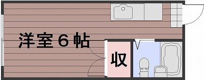 ぐらんめーるⅡの間取り