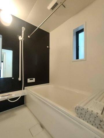 三郷市　戸ケ崎3丁目　新築戸建　全7棟の浴室|落ち着いた空間のお風呂です