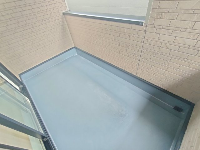 三郷市　戸ケ崎3丁目　新築戸建　全7棟のバルコニー|暖かな日差しのふりそそぐバルコニー