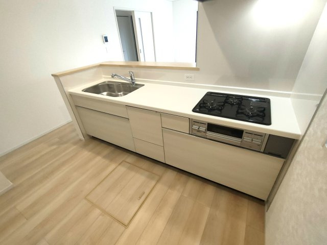 三郷市　戸ケ崎3丁目　新築戸建　全7棟のキッチン|使いやすいキッチンです