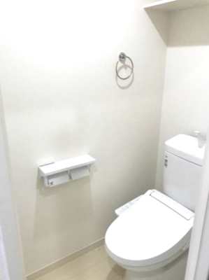 【トイレ】 | リックスフィア | 清潔感のあるトイレです