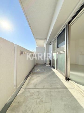 レジディア城北公園通のバルコニー